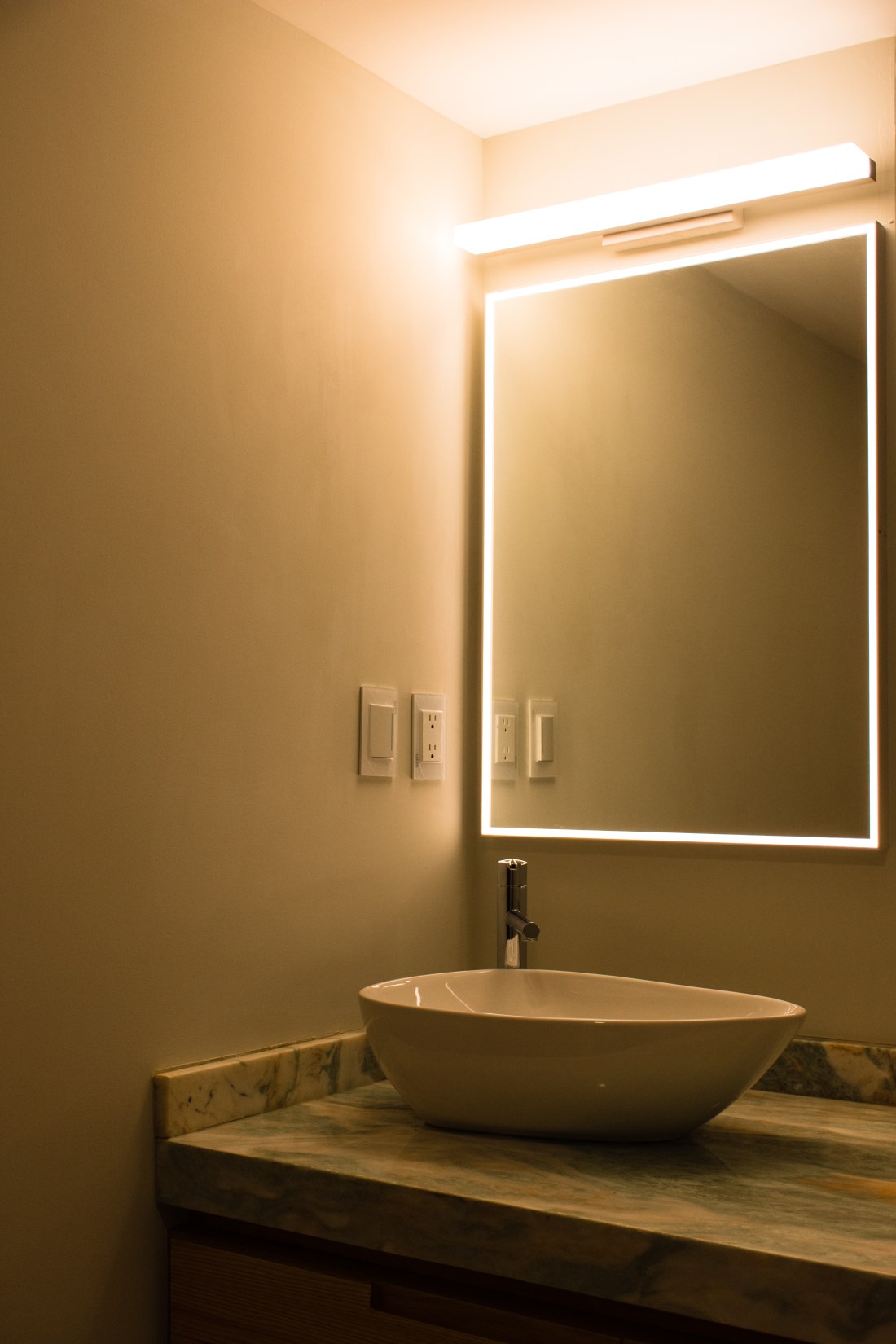 Interior Baño Noche